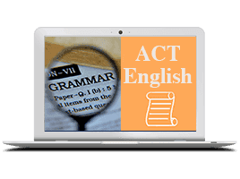 English Section of the ACT<